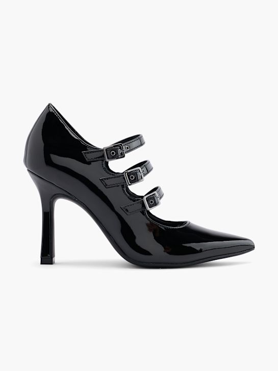 Catwalk Décolleté con fibbia Nero 46532 1
