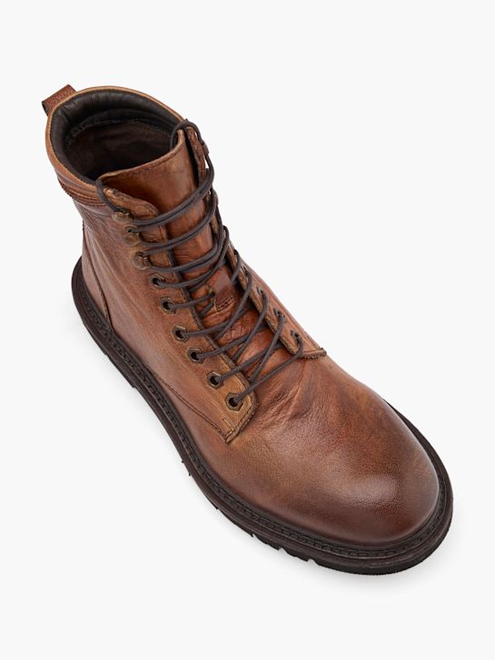 AM SHOE Šněrovací boty Hnědá 46369 2