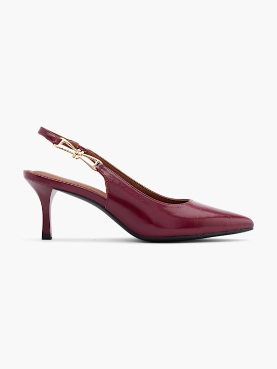 Catwalk Slingpumps Burgunder 46501 1