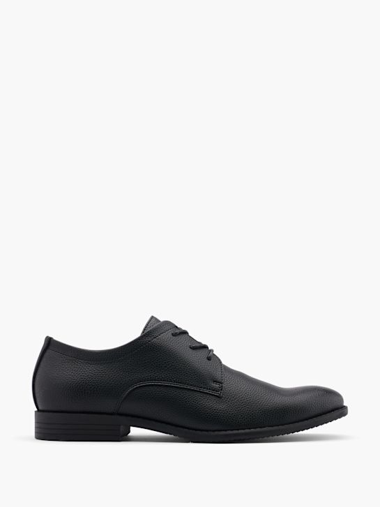 AM SHOE Businessschuh Schwarz 46604 1