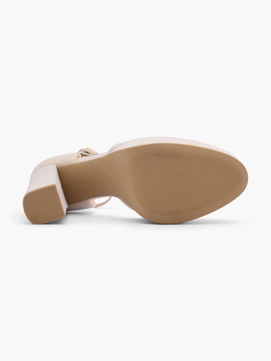 Graceland Tacones con hebilla Beige 46509 4