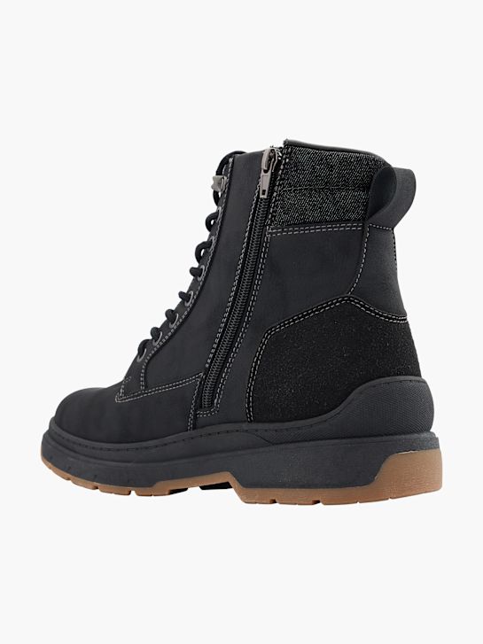 Landrover Schnürboots Schwarz 46633 3