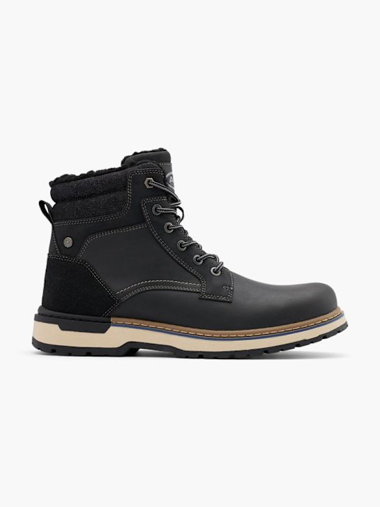 AM SHOE Боти с връзки Черен 46636 1