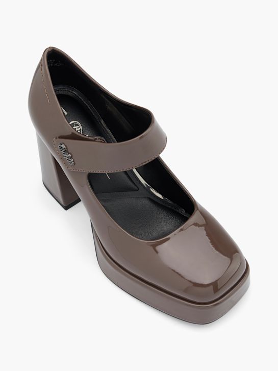 Buffalo Spangenpumps Braun 46547 2