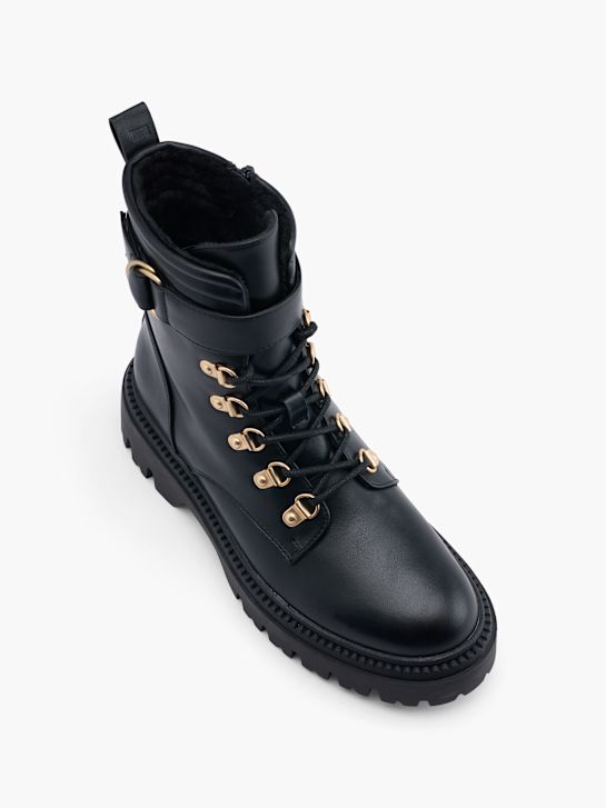 Catwalk Ghete cu șireturi Negru 46914 2