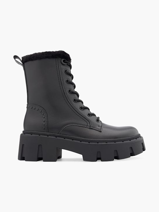 Catwalk Botki sznurowane Czarny 46916 1