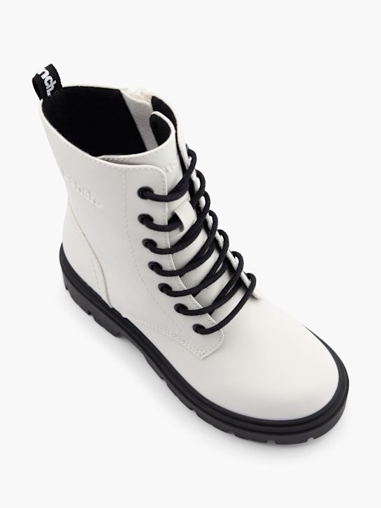 Bench Bottes à lacets Blanc cassé 46990 2