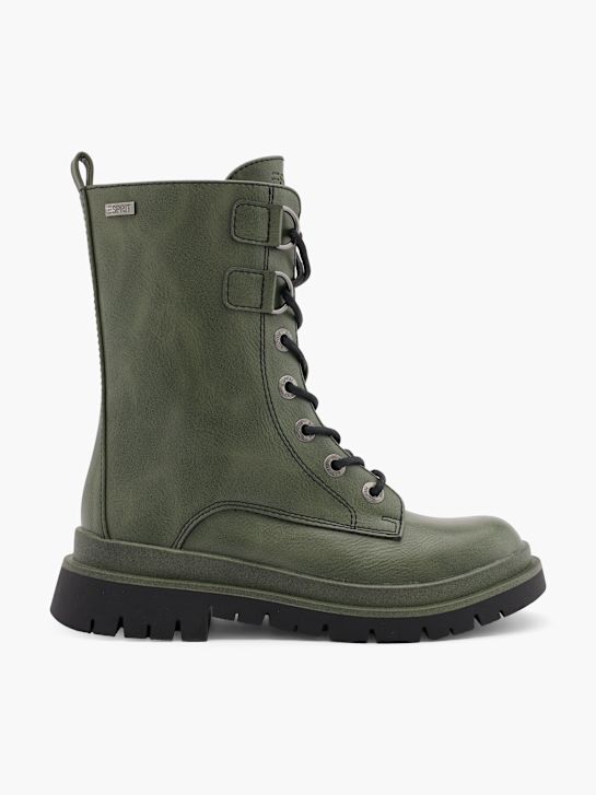 Esprit Bottes à lacets kaki 46995 1