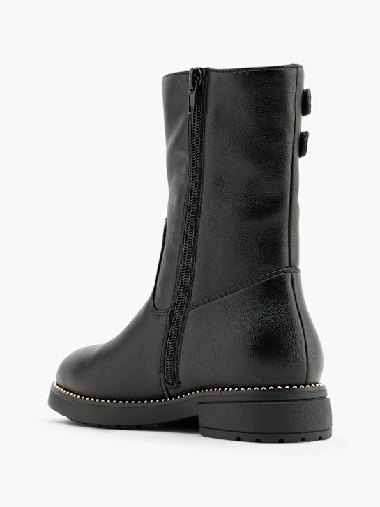 Graceland Kozačky Černá 83627 3