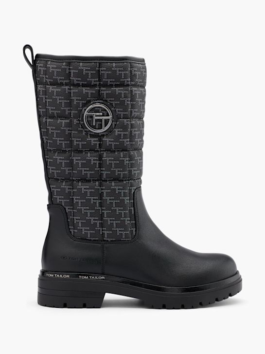 TOM TAILOR Stiefel Schwarz 47107 1