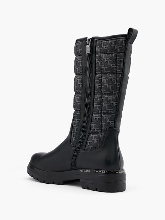 TOM TAILOR Stiefel Schwarz 47107 3