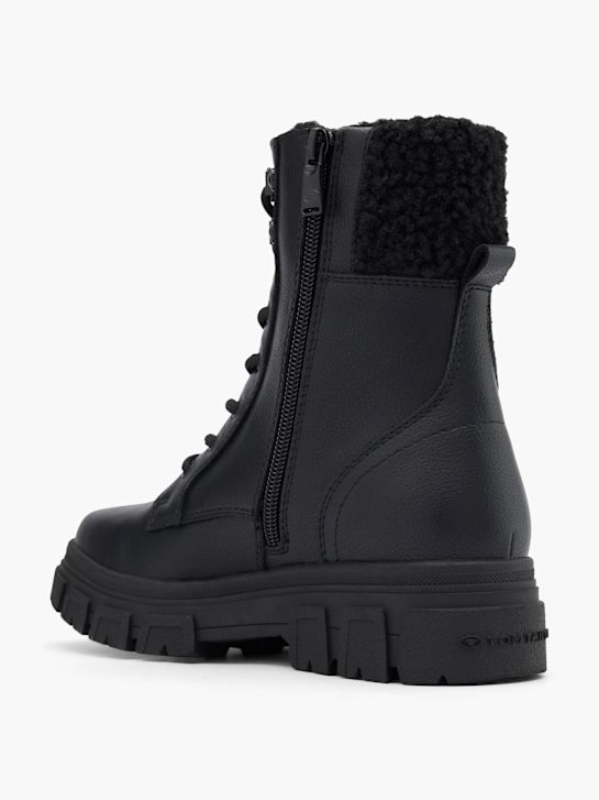 TOM TAILOR Schnürboots Schwarz 47128 3