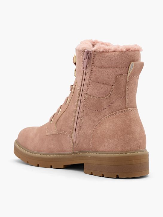 Graceland Bota con cordones Rosa 47121 3