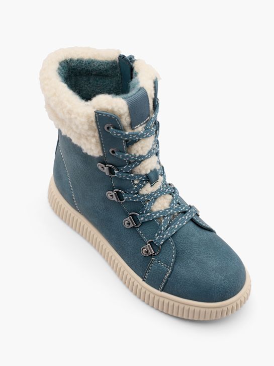 Graceland Bottes à lacets Bleu 47151 2