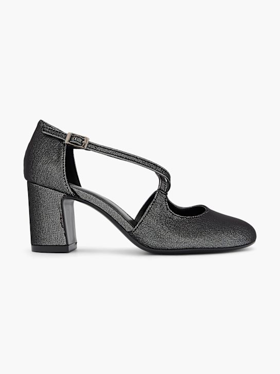 Graceland Sapato de salto com fivela Preto 47352 1