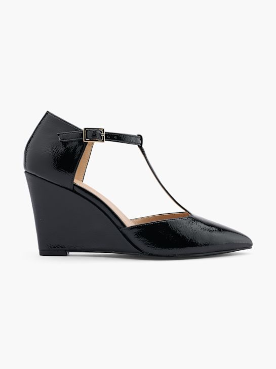 Catwalk Tacones con hebilla Negro 47543 1