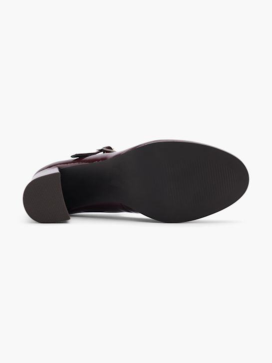 Catwalk Décolleté con fibbia Rosso scuro 47542 4