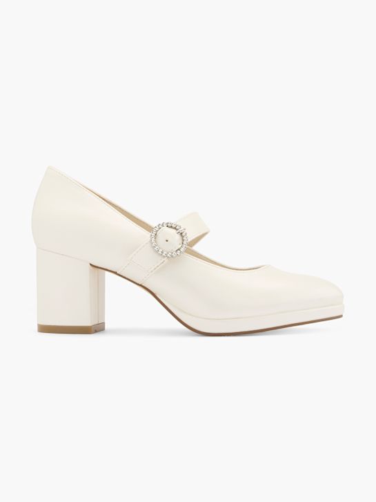 Catwalk Spangenpumps Weiß 47595 1