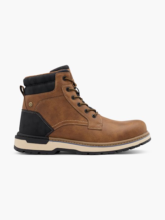 AM SHOE Schnürboots Braun 47583 1