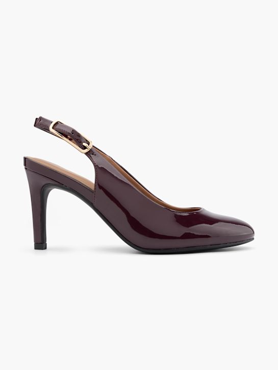 Graceland Slingback salonke Bordo 47699 1