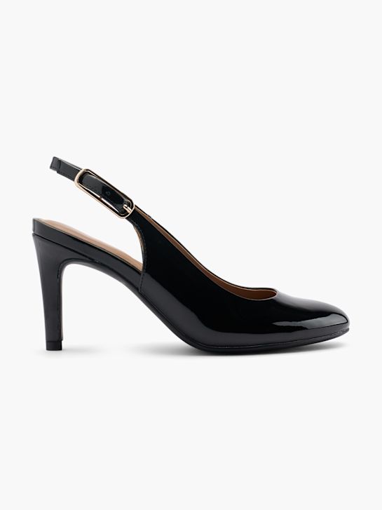 Graceland Slingpumps Schwarz 47700 1