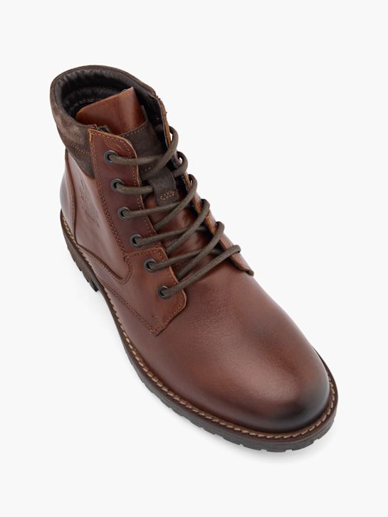 AM SHOE Auliniai batai su raišteliais Ruda 47849 2