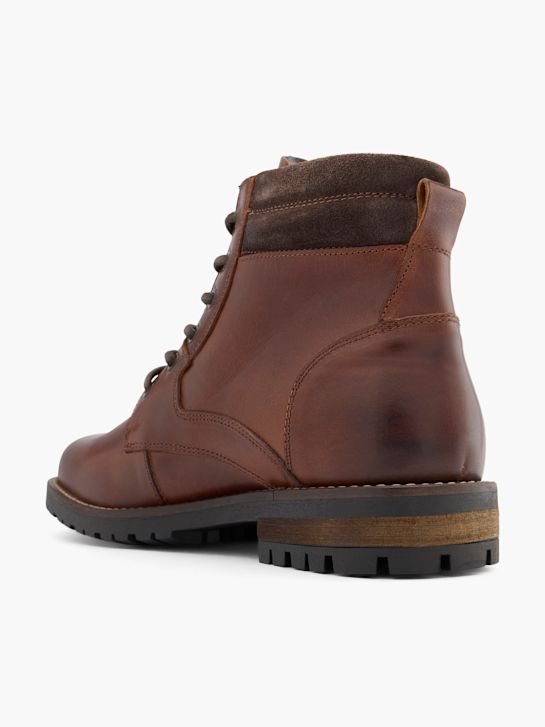 AM SHOE Auliniai batai su raišteliais Ruda 47849 3