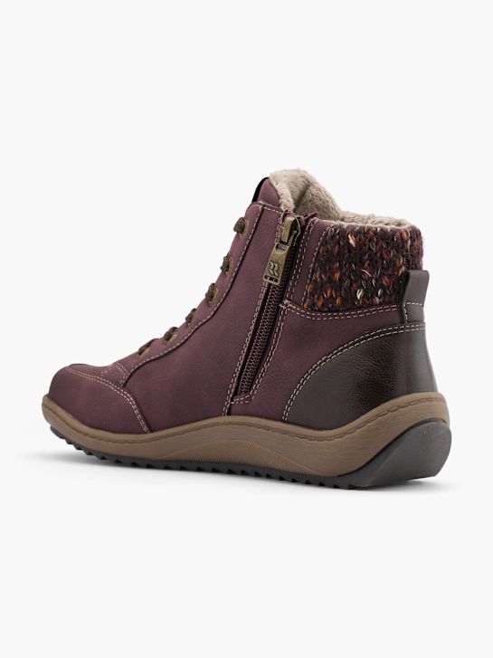 Romika Sneakersy za kostkę Bordowy 49307 3