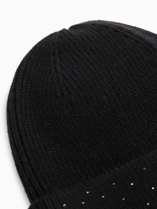 DEICHMANN Beanie Schwarz 49518 4