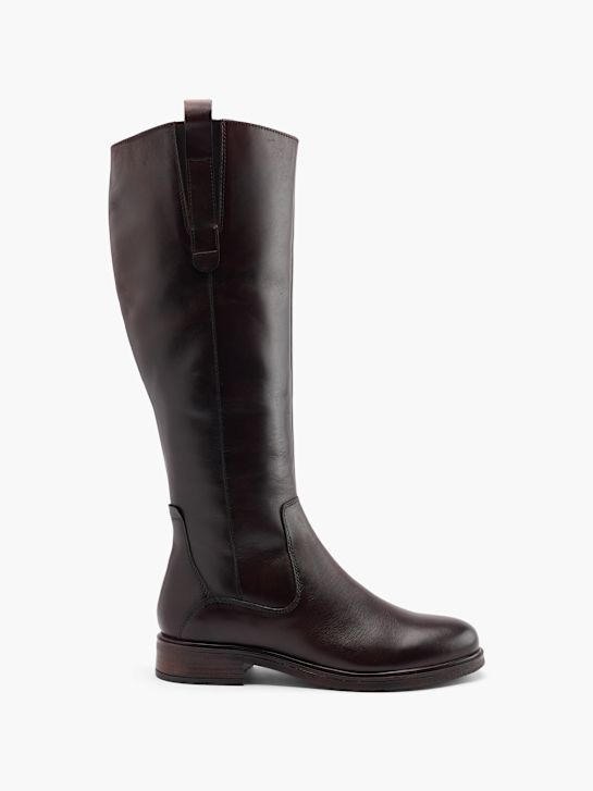 5th Avenue Hosszú szárú csizma bordó 49731 1