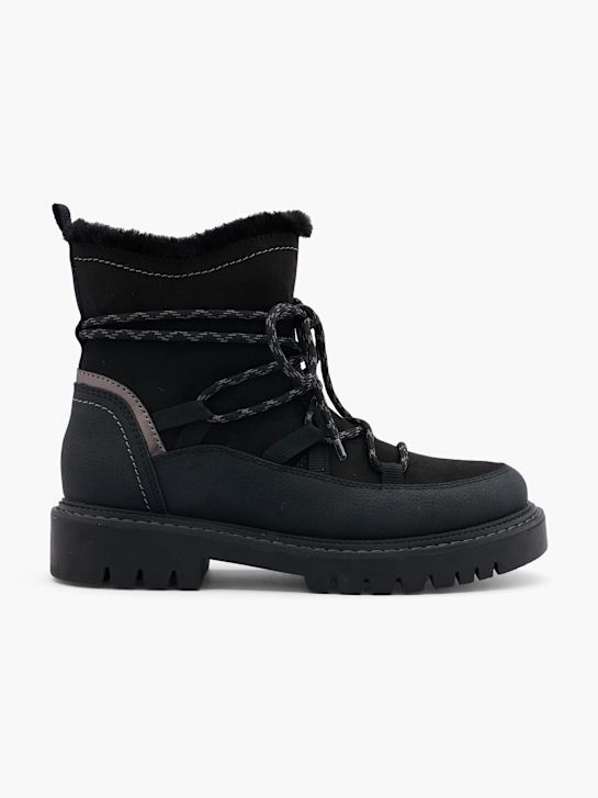 Catwalk Schnürboots Schwarz 51815 1