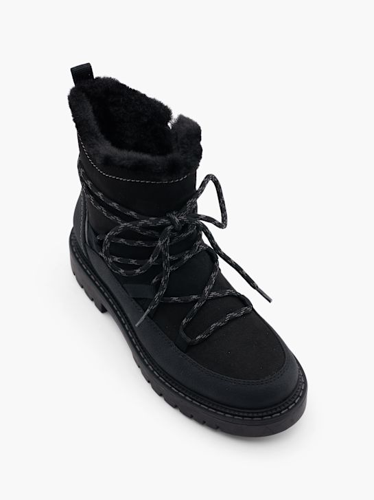 Catwalk Schnürboots Schwarz 51815 2