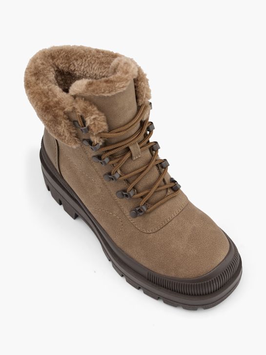 Catwalk Snørestøvle Taupe 51819 2