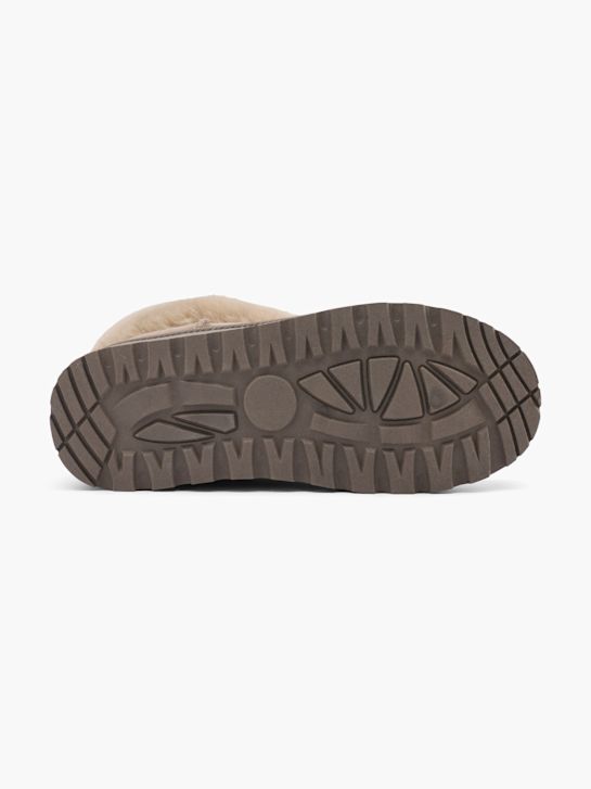 TOM TAILOR Ghete de iarnă Gri taupe 51872 4