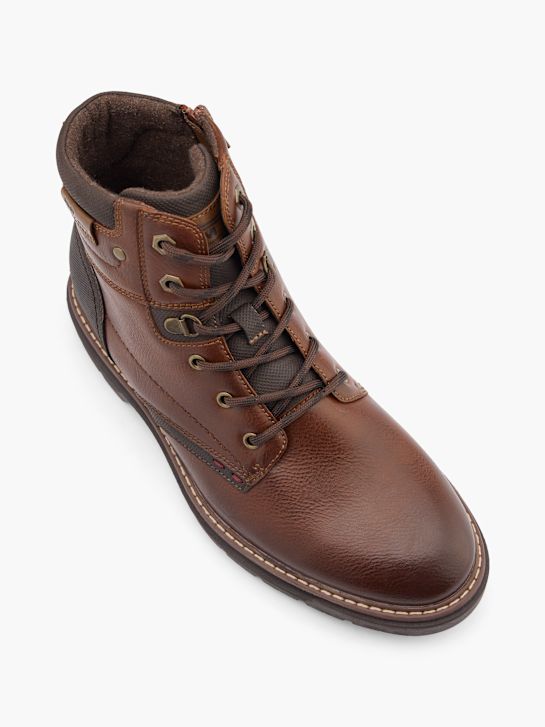 AM SHOE Боти с връзки Кафяв 52098 2