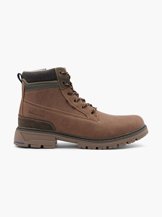 Xti Bota con cordones Marrón 52120 1