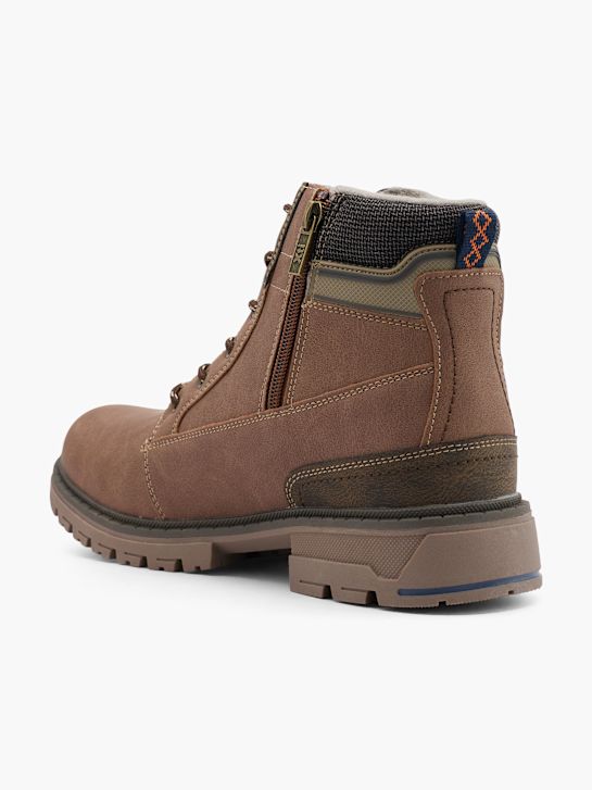 Xti Bota con cordones Marrón 52120 3