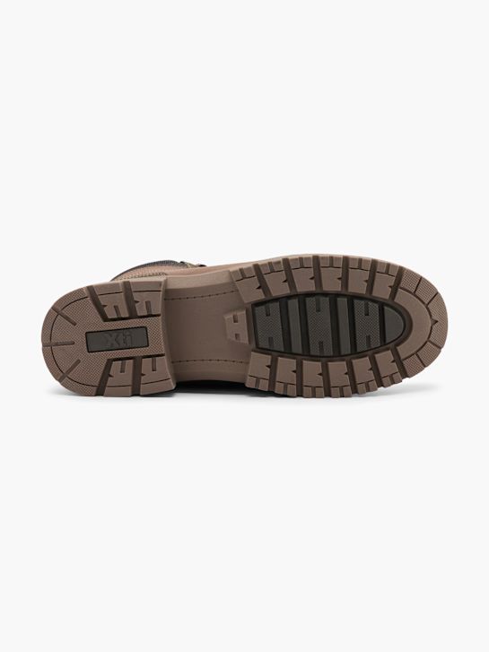 Xti Bota con cordones Marrón 52120 4