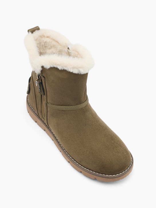 TOM TAILOR Botki zimowe Khaki 52134 2