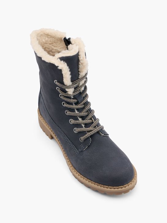 5th Avenue Bottes à lacets Bleu 52266 2