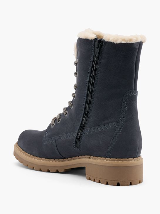 5th Avenue Bottes à lacets Bleu 52266 3