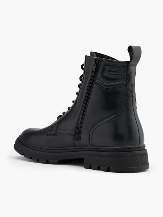 AM SHOE Bota con cordones Negro 52386 3
