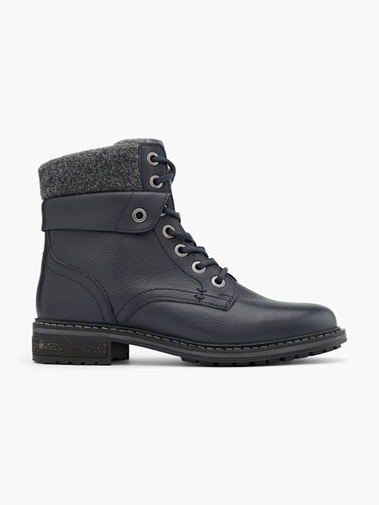 5th Avenue Bottes à lacets Bleu 52552 1