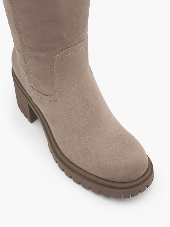 Graceland Weitschaftstiefel Taupe 52590 2