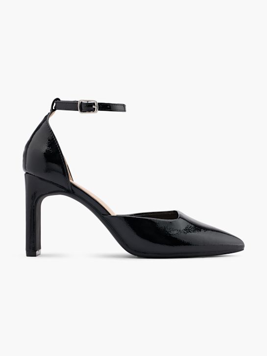 Claudia Ghizzani Pump med spænde Sort 52642 1