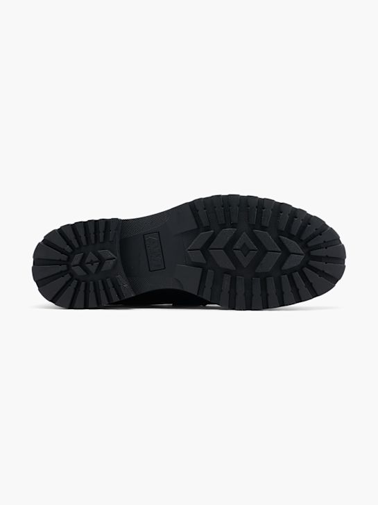AM SHOE Mokasíny Černá 52661 4