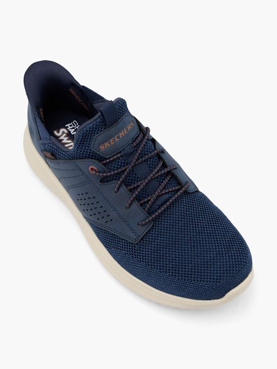 Skechers Slip on sneaker Blå 52696 2