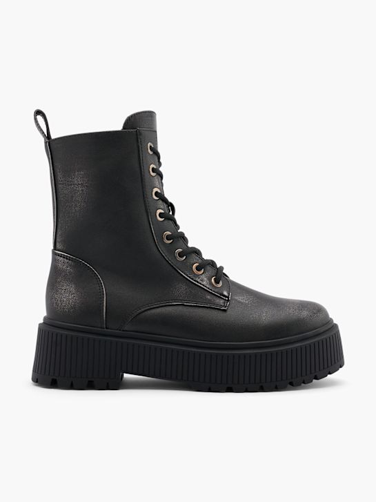 Graceland Schnürboots Schwarz 52708 1