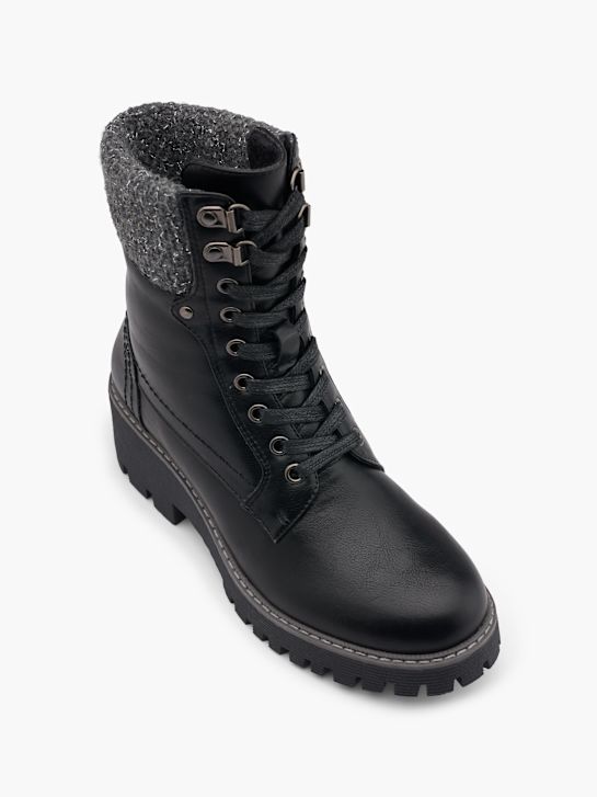 Graceland Schnürboots Schwarz 52719 2