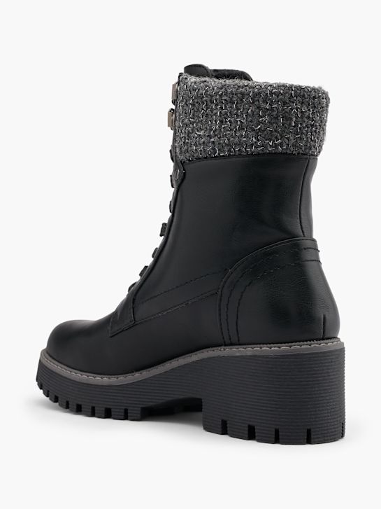 Graceland Schnürboots Schwarz 52719 3